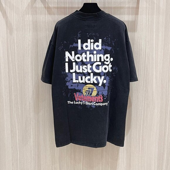 Vetements Black Printed Short Sleeve - Picture 3 of 6
